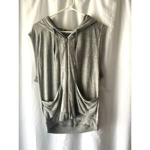Women’s Athleta Sleeveless Hooded Jacket Size S